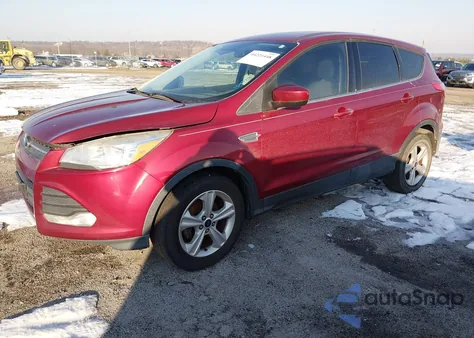 2016 Ford Escape Se z USA, uszkodzony, nr VIN 1FMCU0G75GUB71264